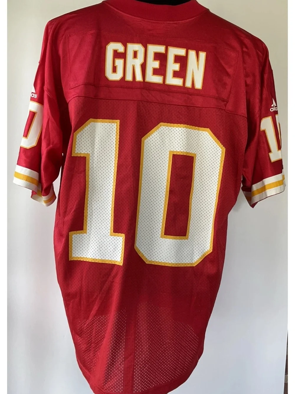 Vintage Adidas Kansas City Chiefs Trent Green #10 Jersey Size XL